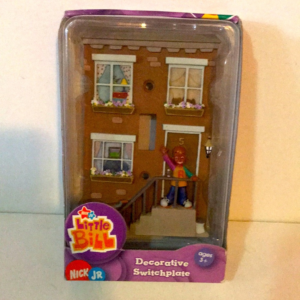 Vintage NIB Nick Jr little bill light switch plate